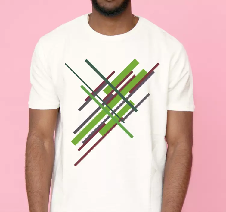 Abstract Geometric design custom t-shirt - TenStickers
