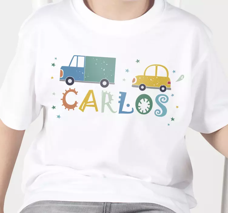 Car and truck custom Kids t-shirt - TenStickers