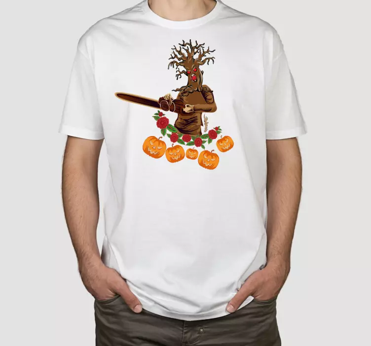 Monster tree Halloween shirt - TenStickers