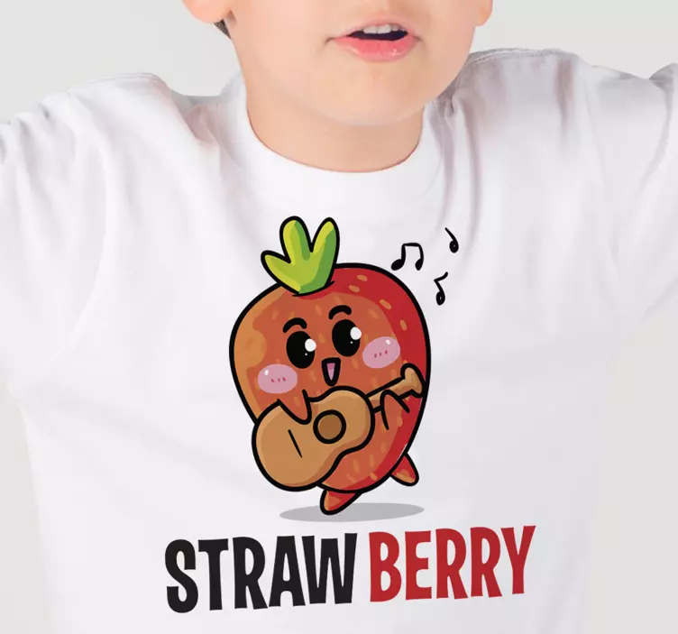 strawberry tshirt Kids t-shirt - TenStickers