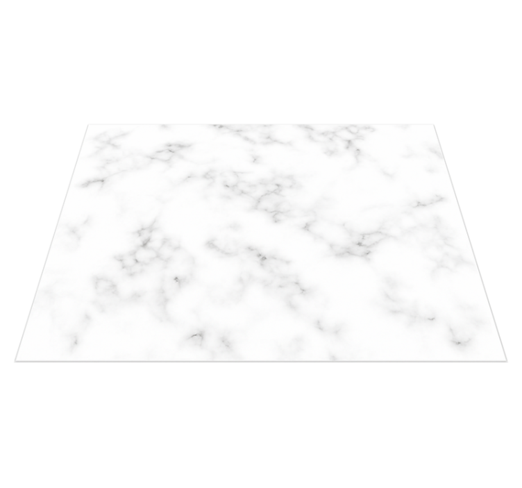 Kitchen vinyl rug with elegant marble pattern - TenStickers