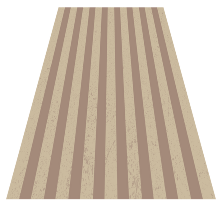 Striped Surface striped vinyl rug - TenStickers