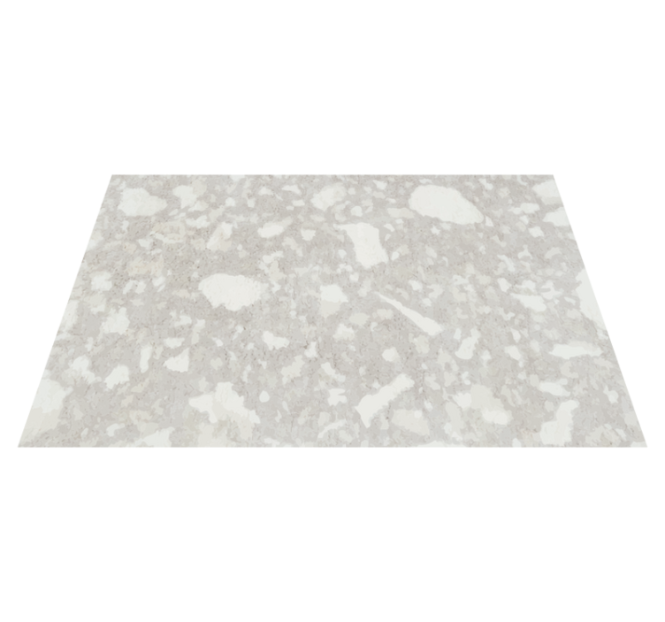 Nordic style oatmeal vinyl rug - TenStickers