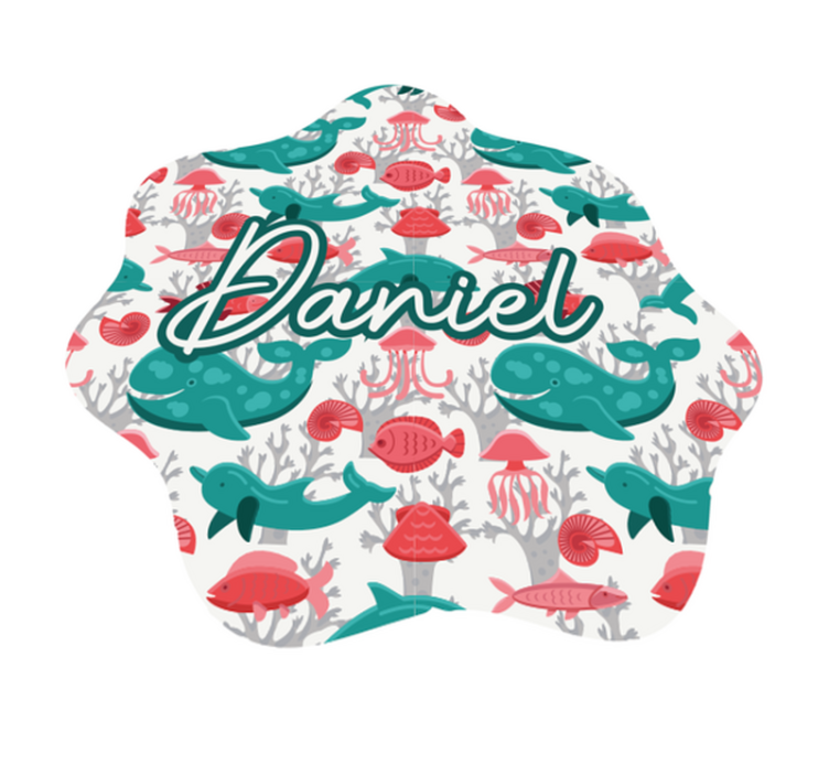 Custom subaquatic expedition kids vinyl rug - TenStickers