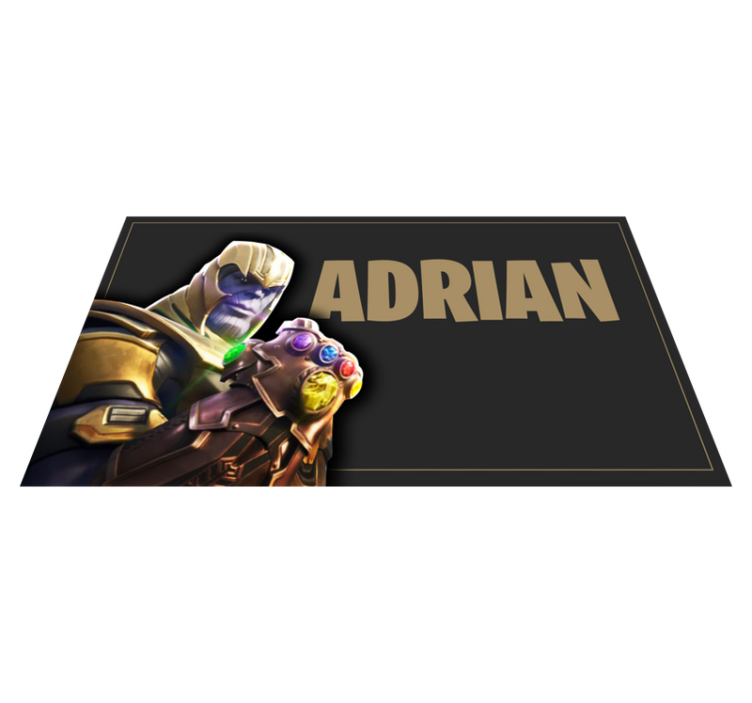 Teen vinyl rug featuring mario - TenStickers