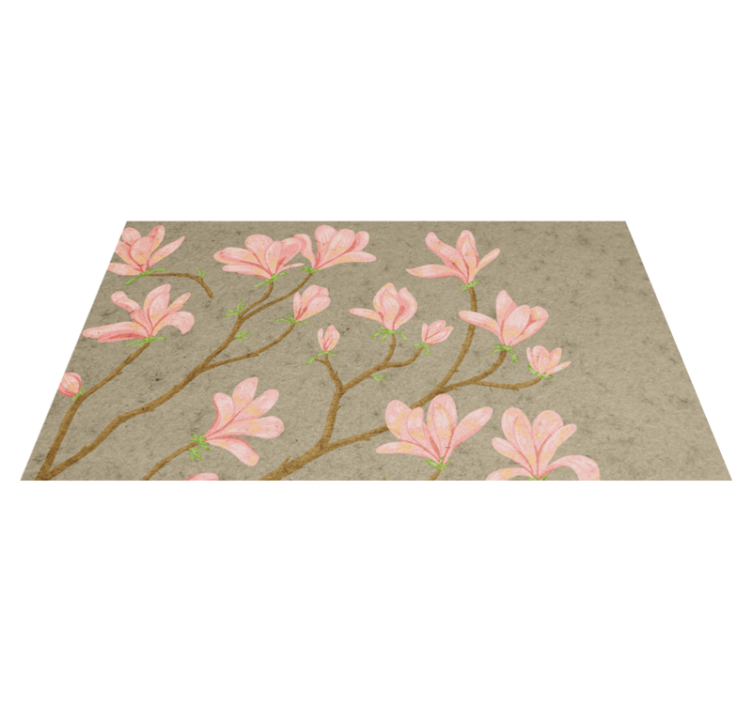 Vintage style Magnolia vintage rug - TenStickers
