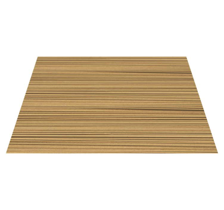 Textured Striped Pattern textured vinyl rug - TenStickers