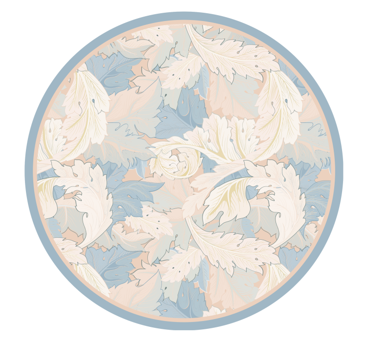 Amazing vintage flowers vintage rug - TenStickers