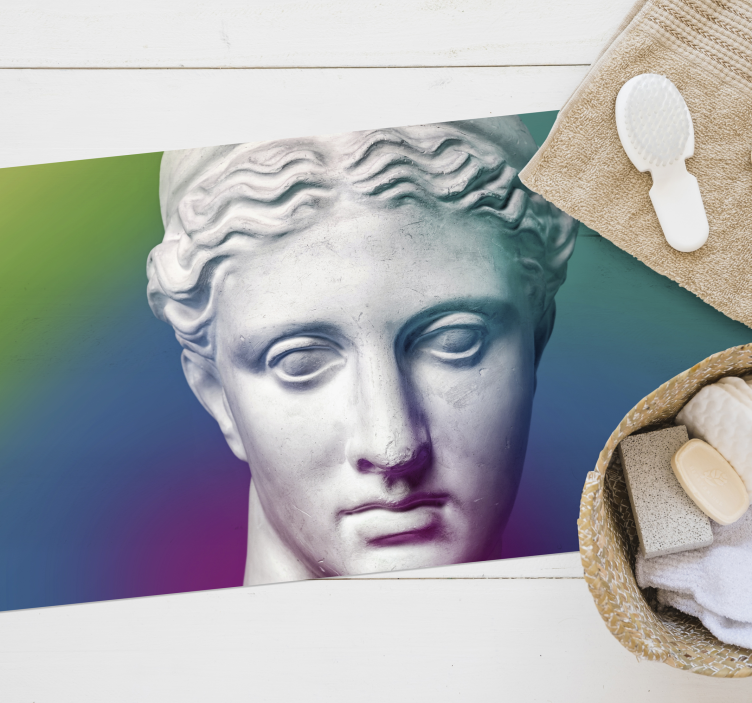 Greek artefacts vintage rug - TenStickers