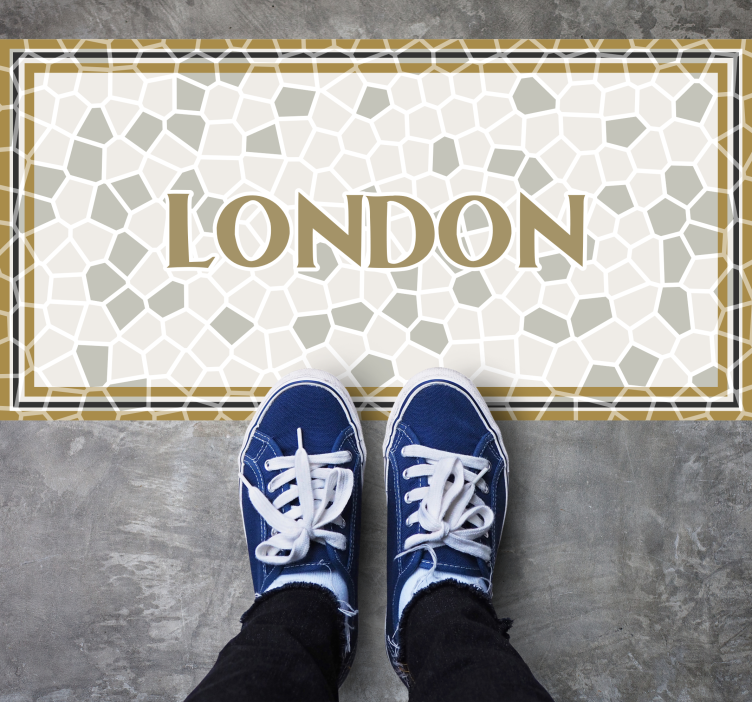 LONDON MOSAIC mosaic floor tiles - TenStickers