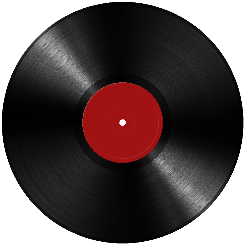 Large Vinyl Record dining room vinyl rug - TenStickers