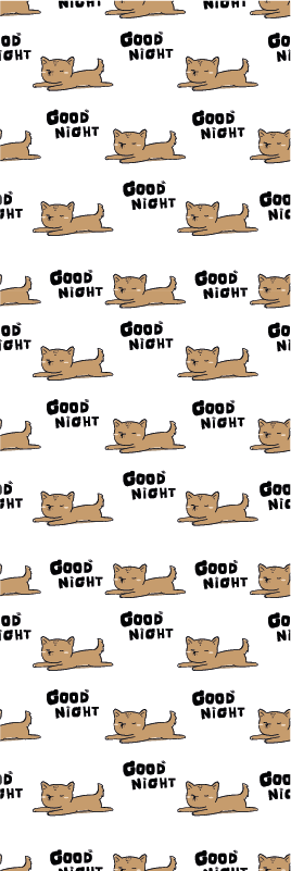 Bedroom vinyl rug with a cute sleeping dog - TenStickers