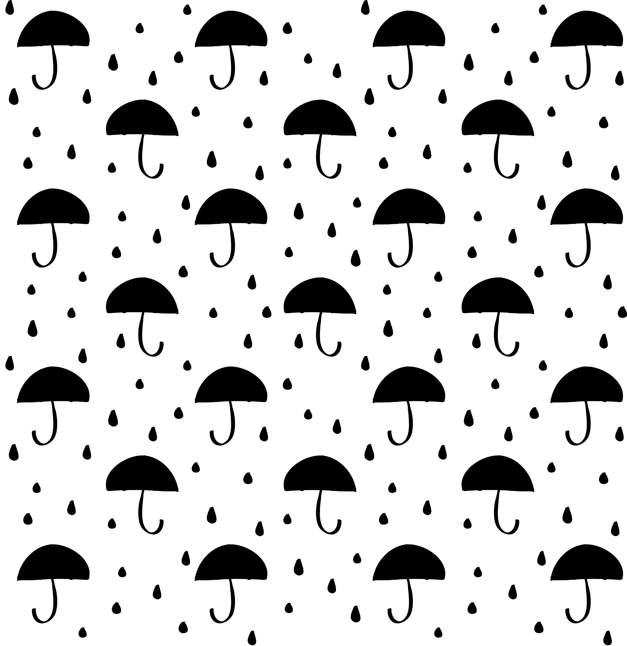 Geometric vinyl rug with raindrop confetti design - TenStickers