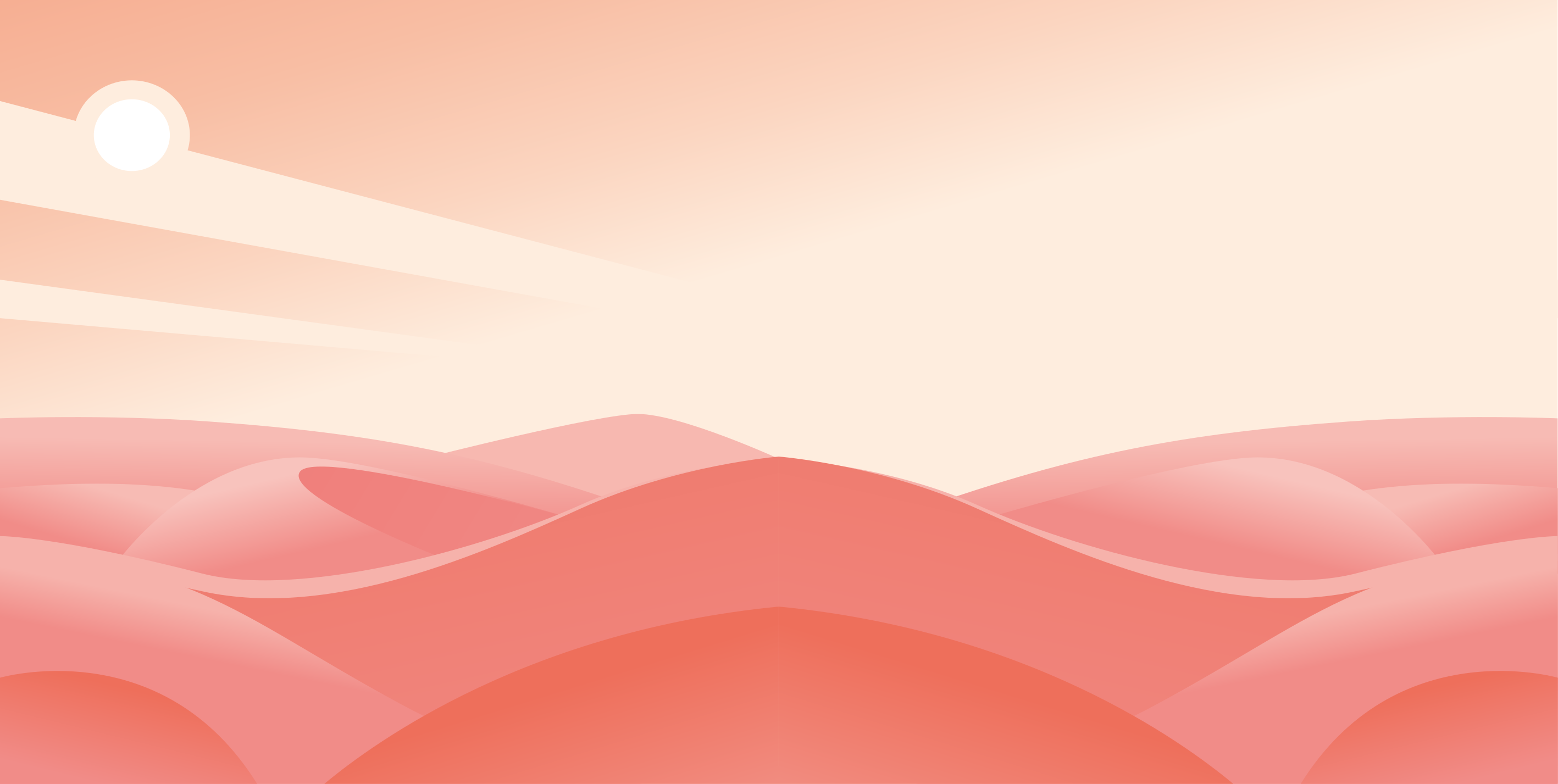 Geometric vinyl rug in blush desert design - TenStickers