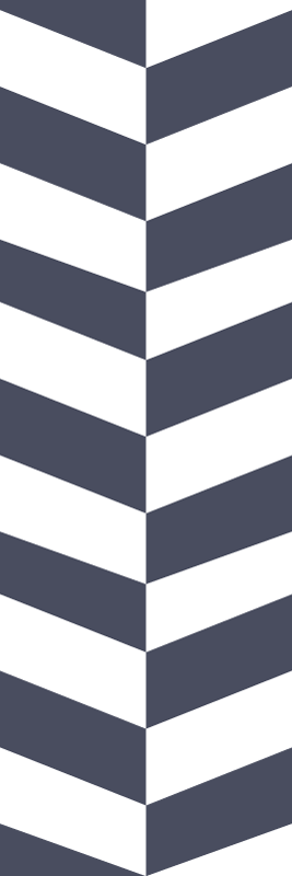 Bathroom vinyl rug in navy blue stripe pattern - TenStickers