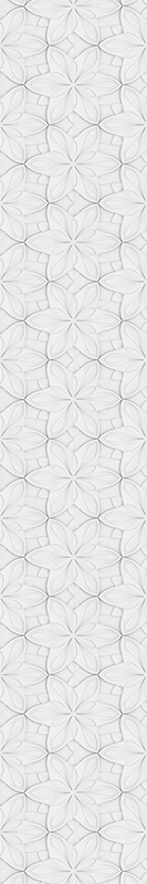 Minimalistic hexagon flower tiles kitchen vinyl rug - TenStickers