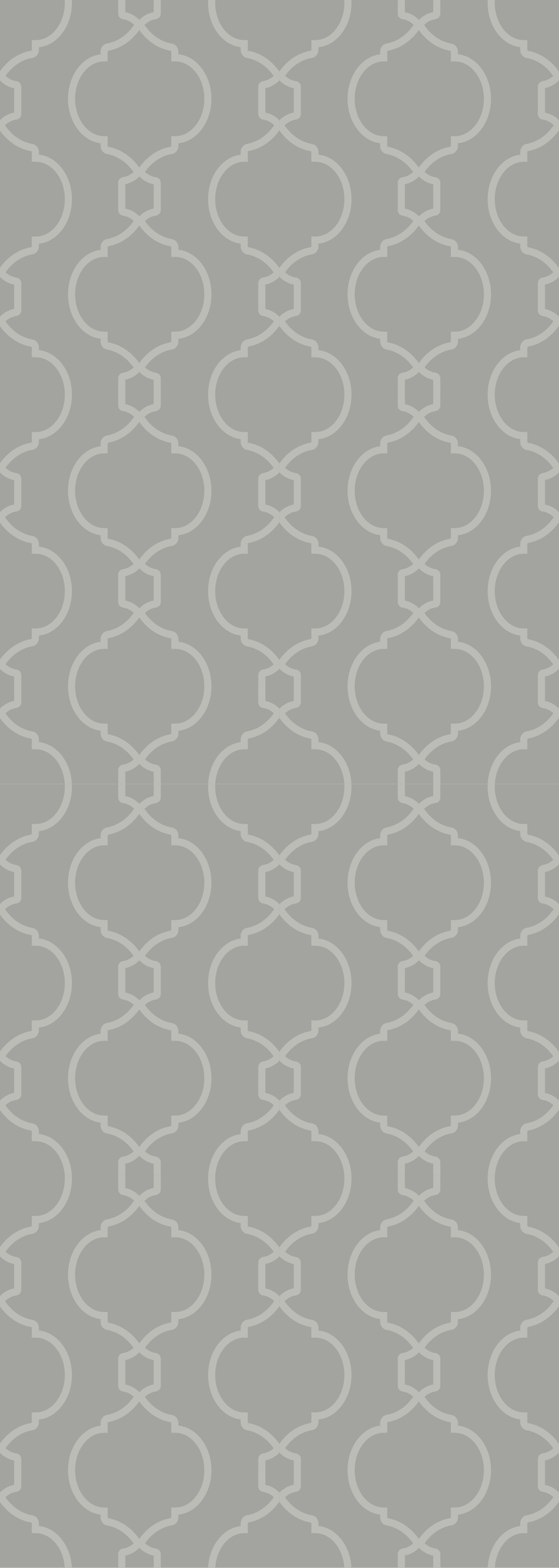 Bedroom vinyl rug in gray geometric hamptons style - TenStickers