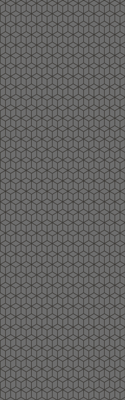 Office vinyl rug 3d gray cubes pattern - TenStickers