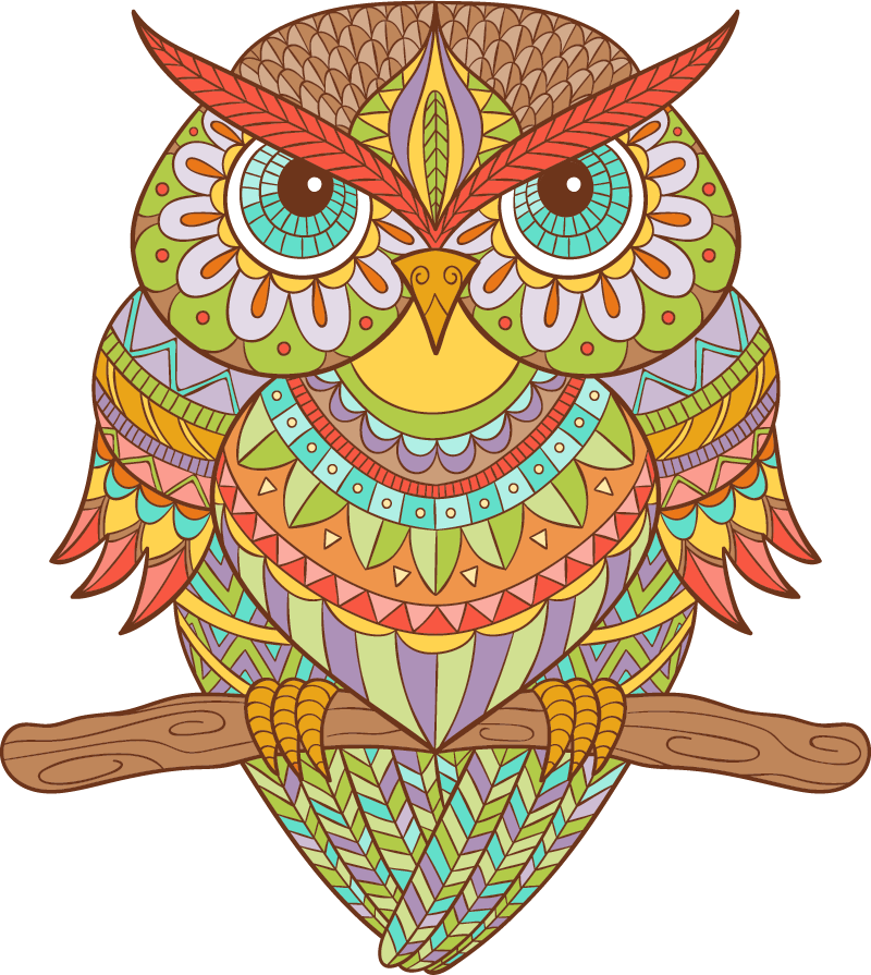 Ave huichol bedroom vinyl rug - TenStickers
