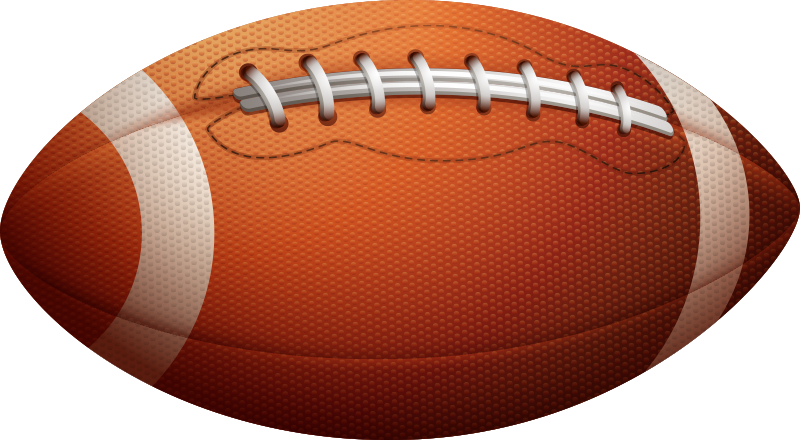 Football Themed game vinyl rug - TenStickers