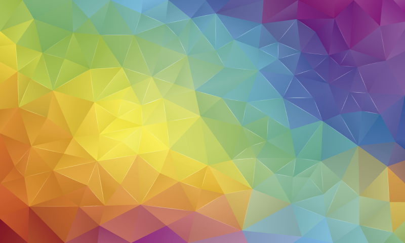 Stunning colored mosaic mosaic vinyl rug - TenStickers