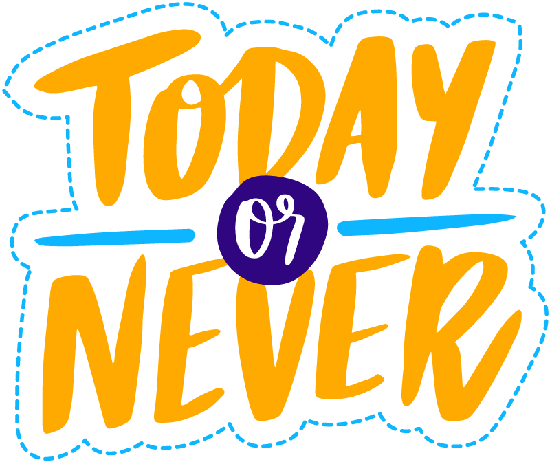 Today or Never game vinyl rug - TenStickers