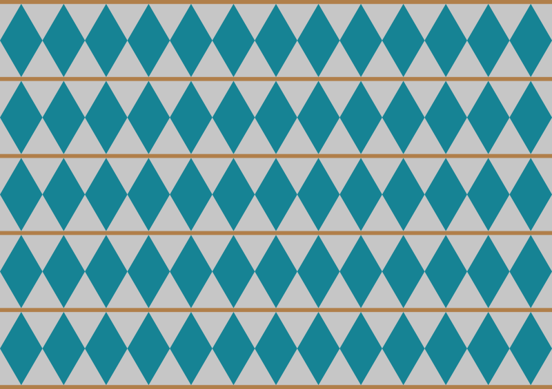 Sweden design geometric vinyl rug - TenStickers