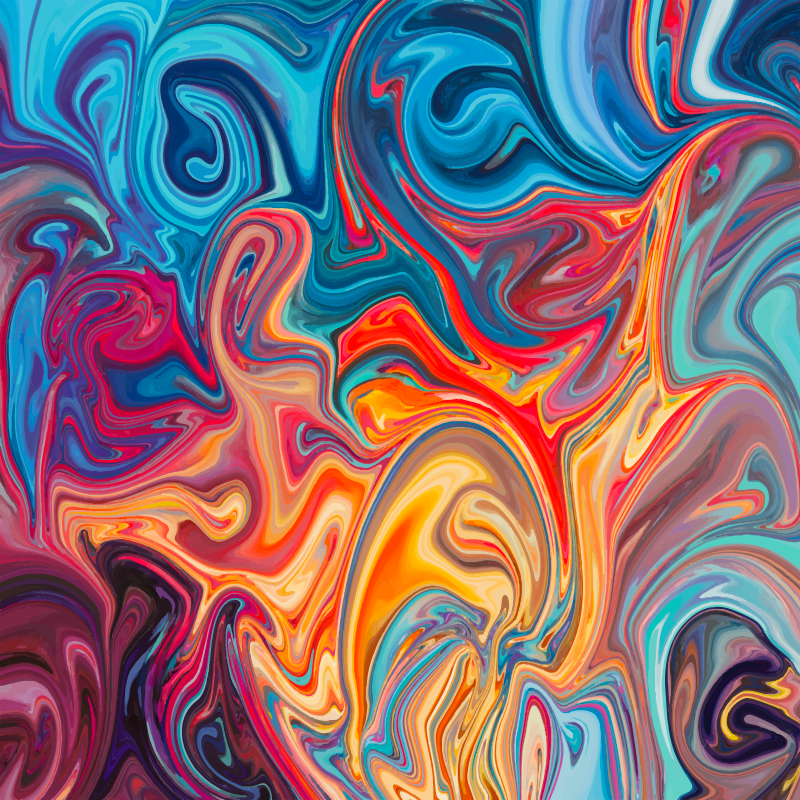 original square texture carpet - TenStickers