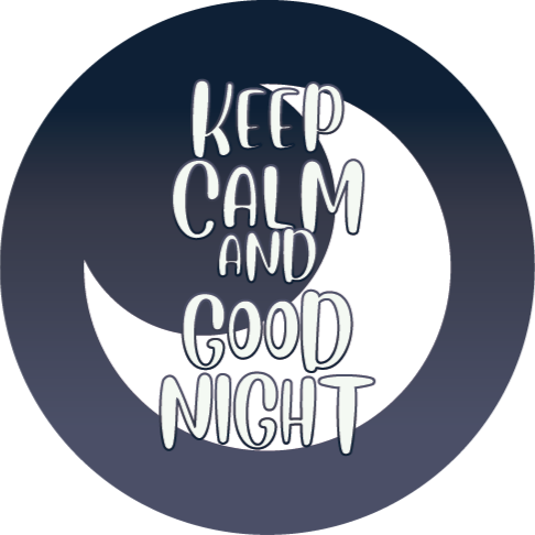 Calm Good Night custom rug - TenStickers