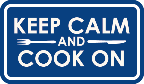 Keep calm cooking custom rug - TenStickers