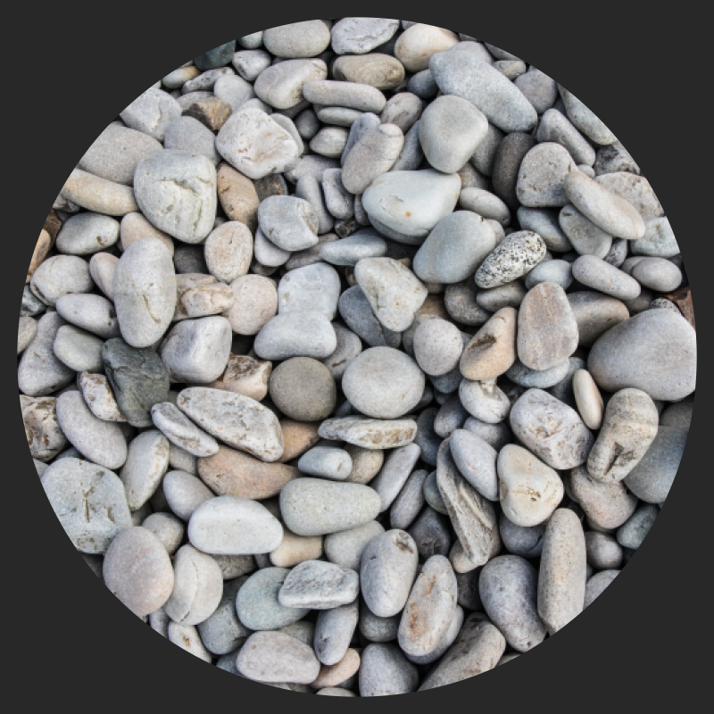 Pebble Texture textured vinyl rug - TenStickers