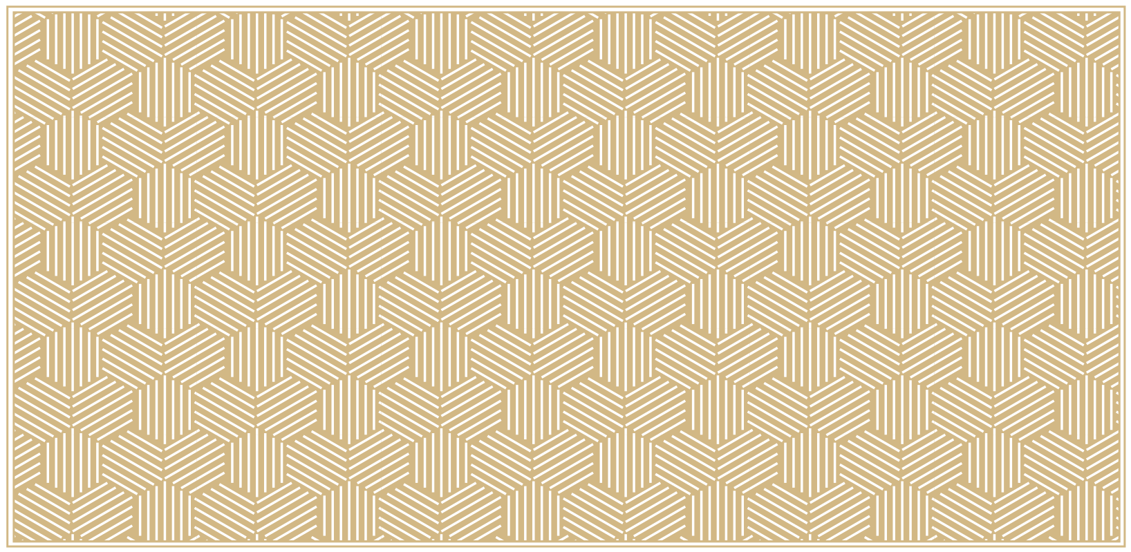 Herringbone Elegance geometric vinyl rug - TenStickers