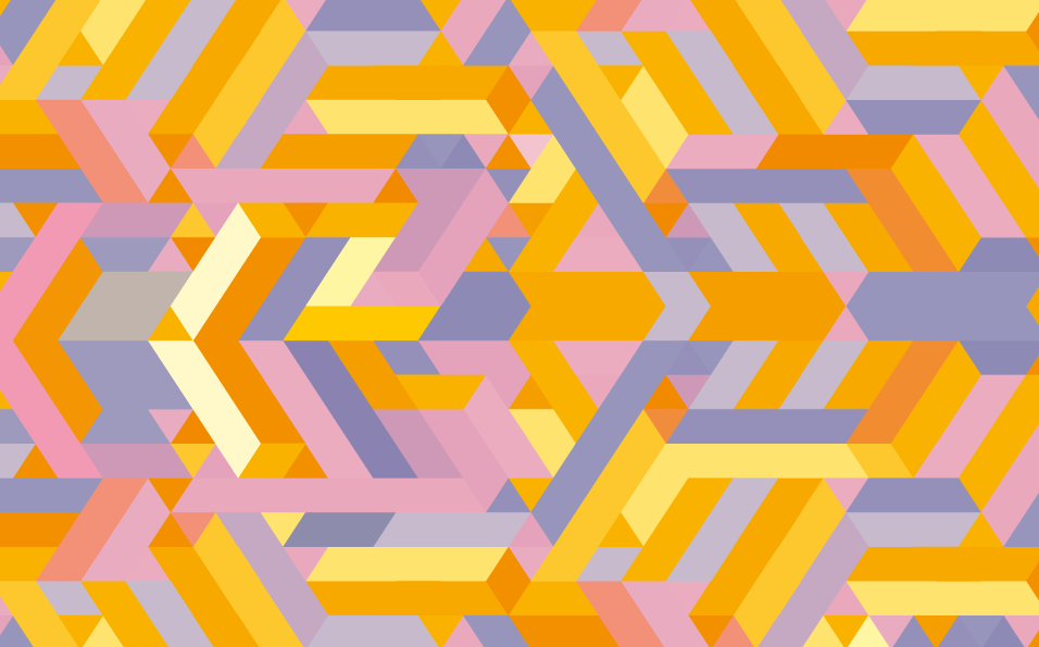 Coloured cement stone floor tiles - TenStickers