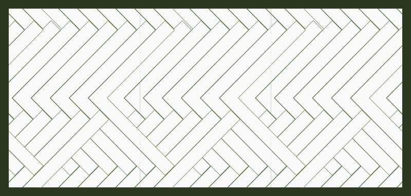 Abstract white tiles mosaic floor tiles - TenStickers