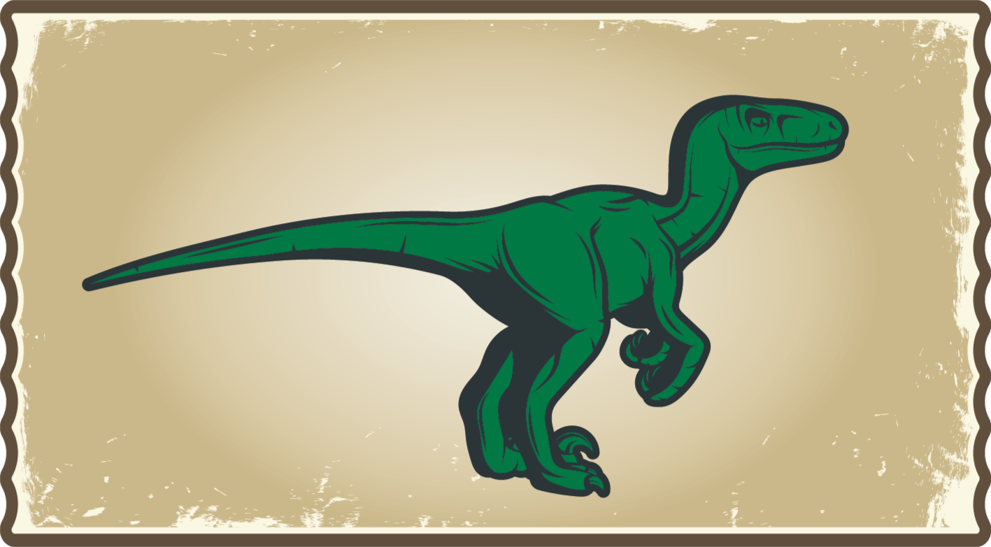 Dinosaur T-Rex character kids vinyl rug - TenStickers