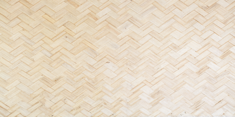Herringbone Parquet textured vinyl rug - TenStickers