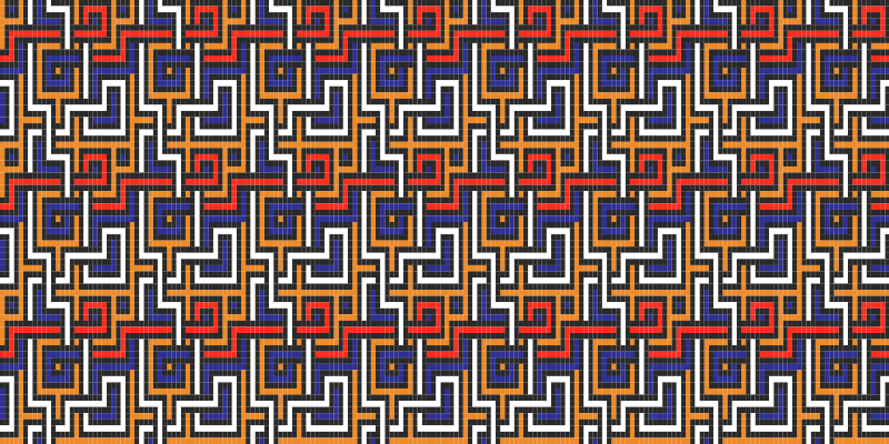 Geometric tibetan meditation ethnic rug - TenStickers