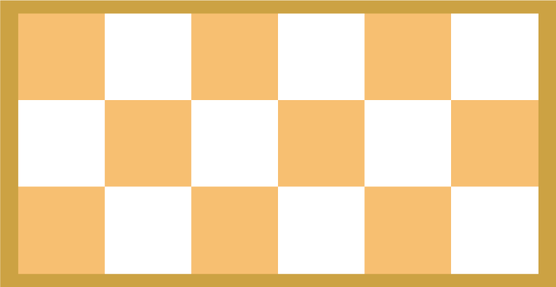 Checkered pathway kids vinyl rug - TenStickers