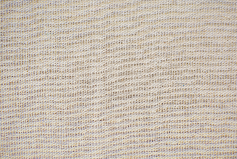 Beige natural fibers wood effect vinyl rug - TenStickers