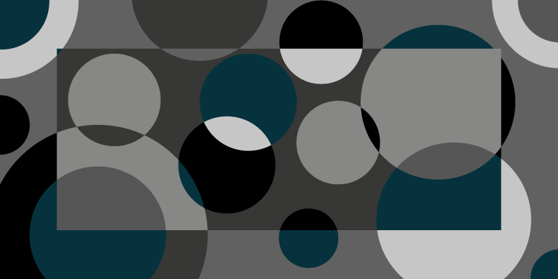 Circular grey pattern living room vinyl rug - TenStickers