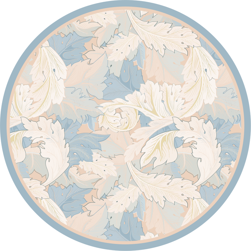 Amazing vintage flowers vintage rug - TenStickers