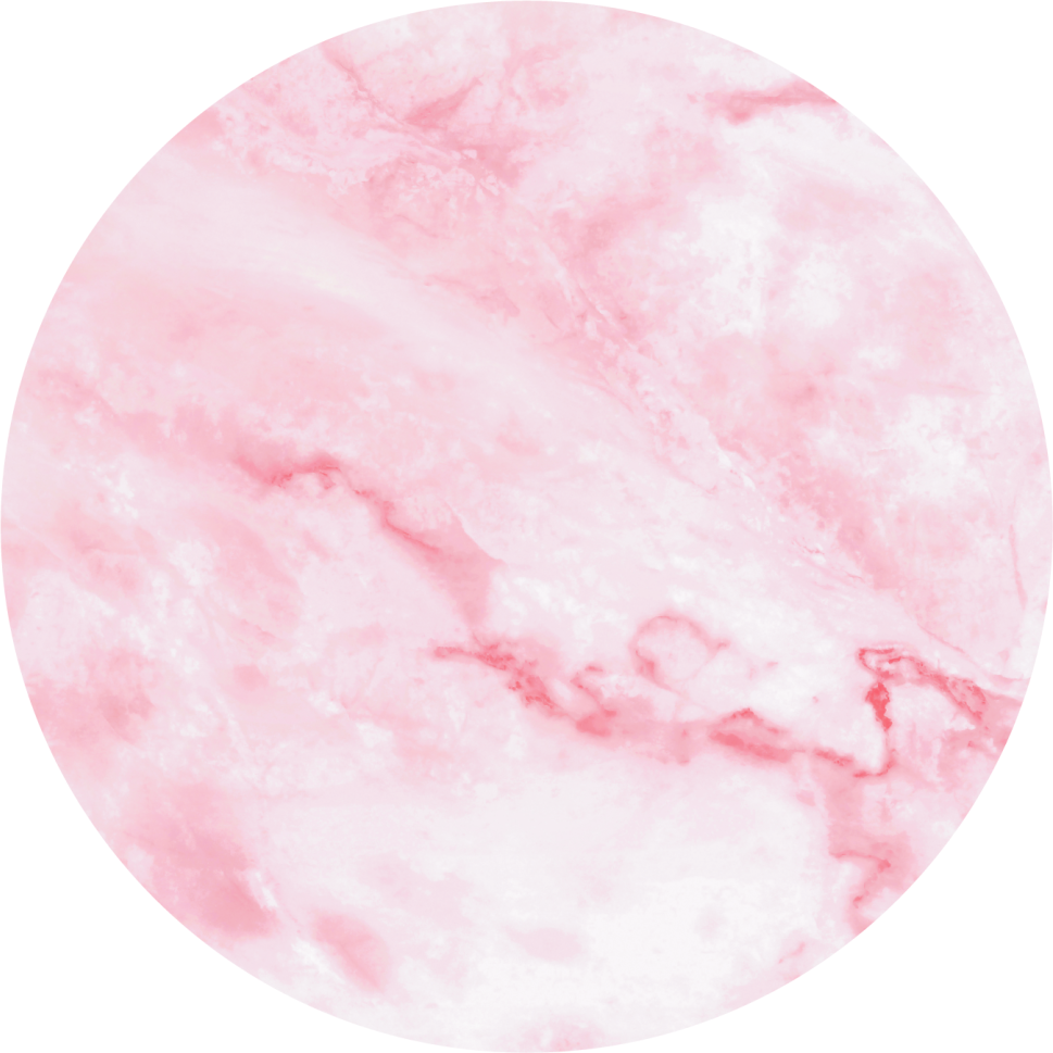 Pink realistic effect marble vinyl rug - TenStickers