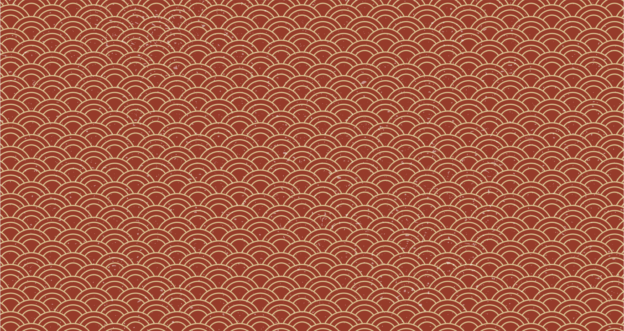 Japanese wave in vintage style living room rug - TenStickers