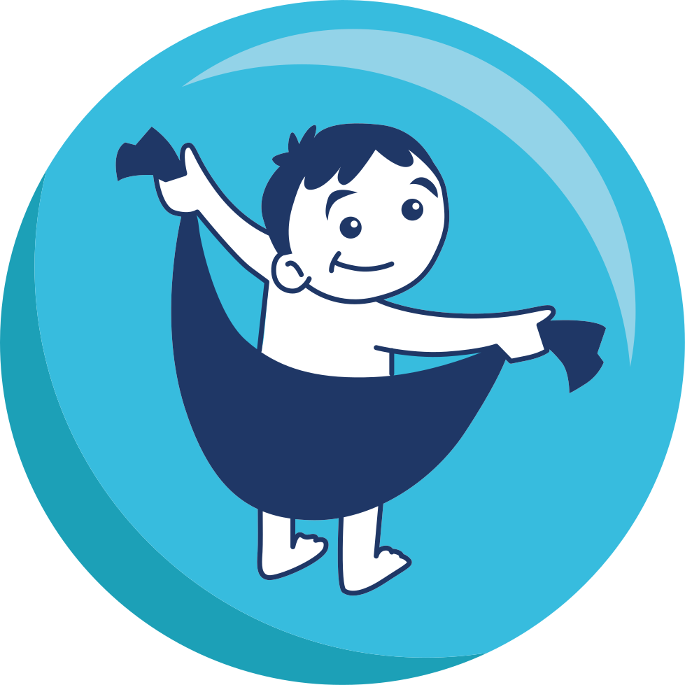 Joyful Child Play kids vinyl rug - TenStickers