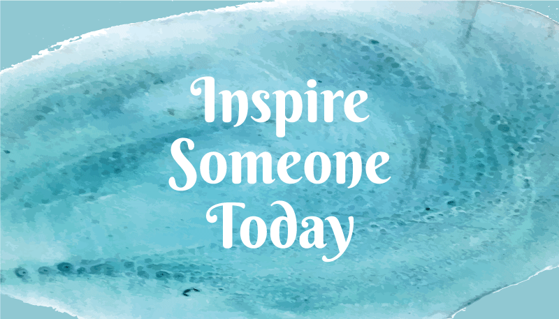 Inspire Someone Today custom rug - TenStickers