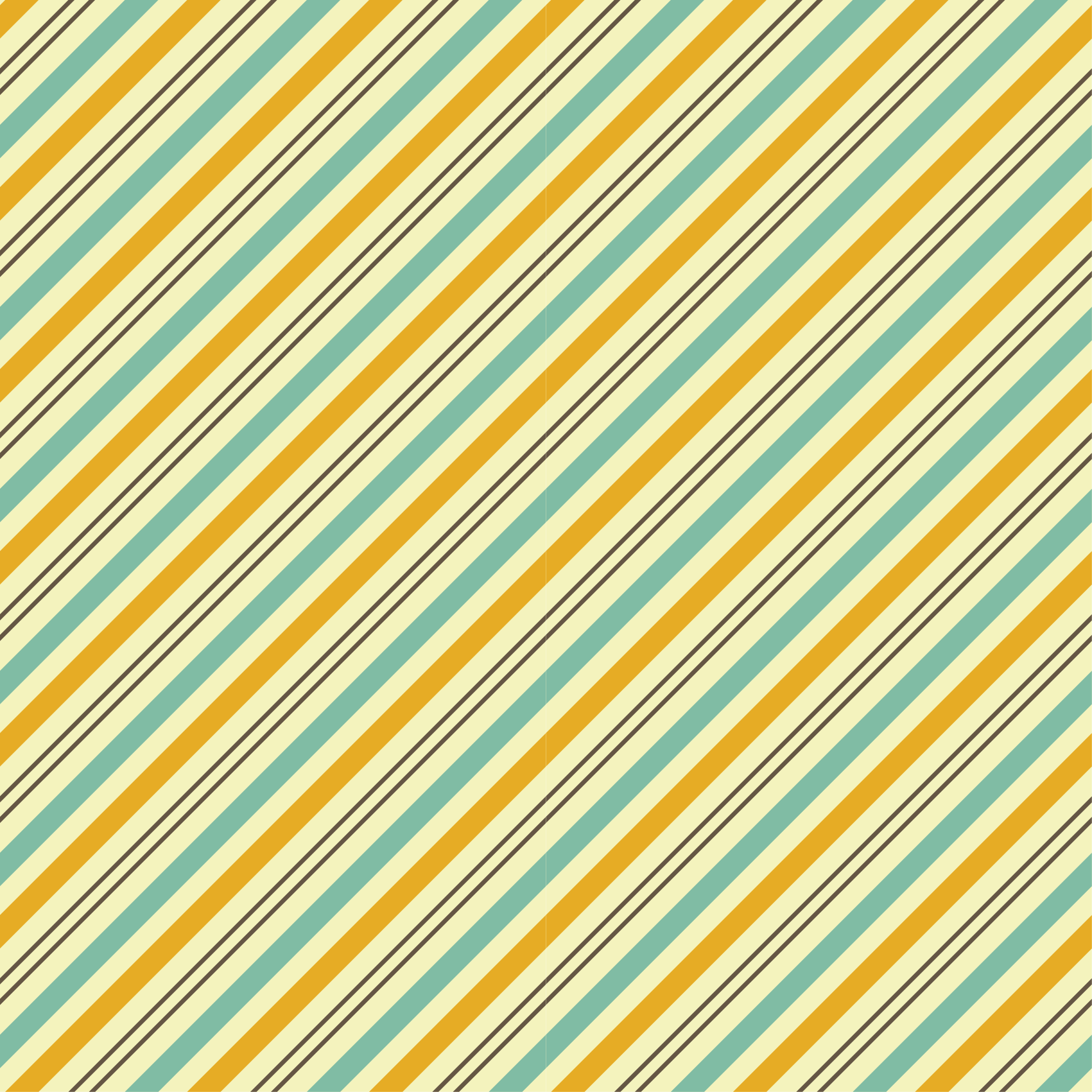 Lively striped vinyl rug striped vinyl rug - TenStickers