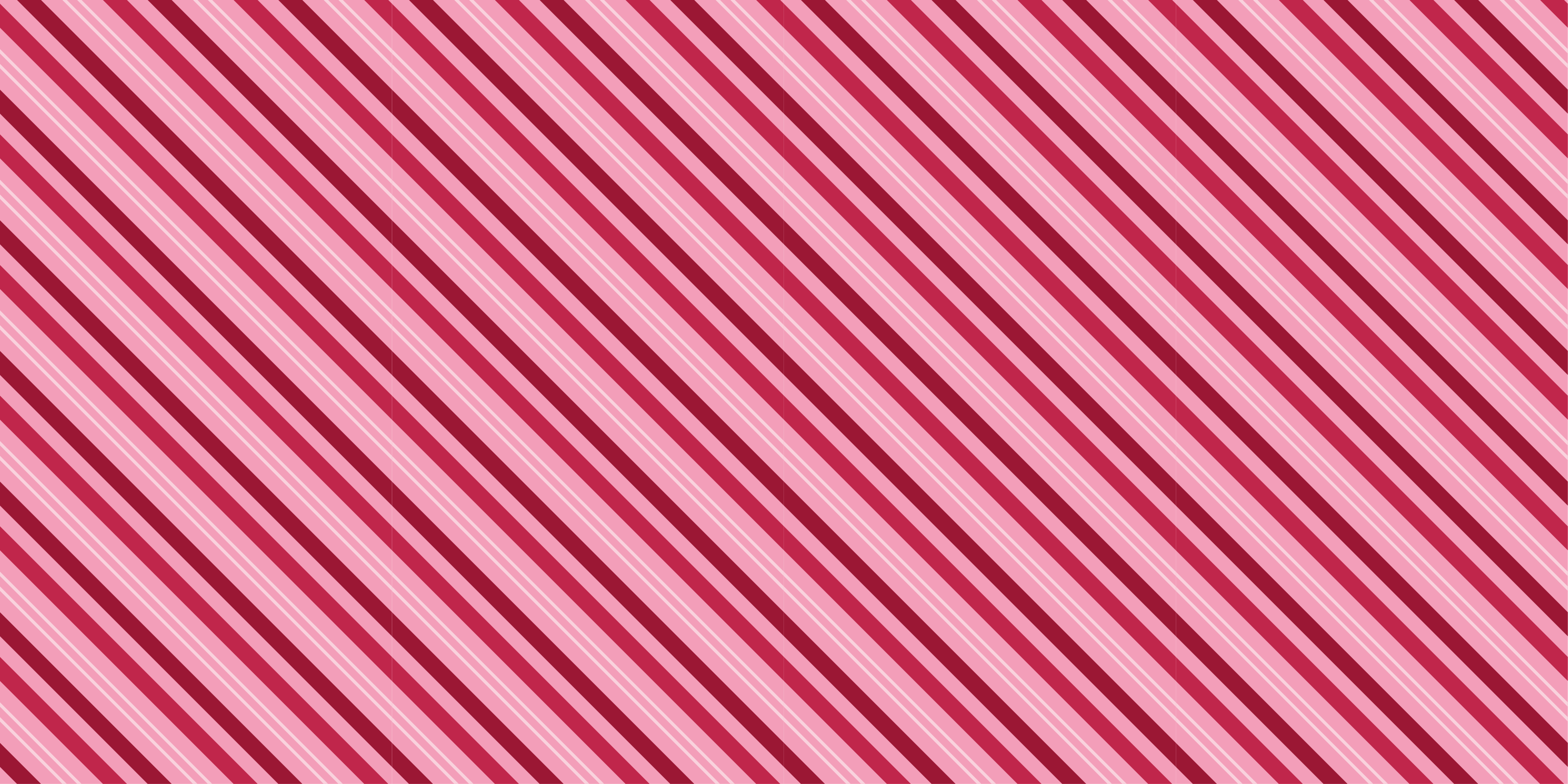 Pink striped pattern striped vinyl rug - TenStickers