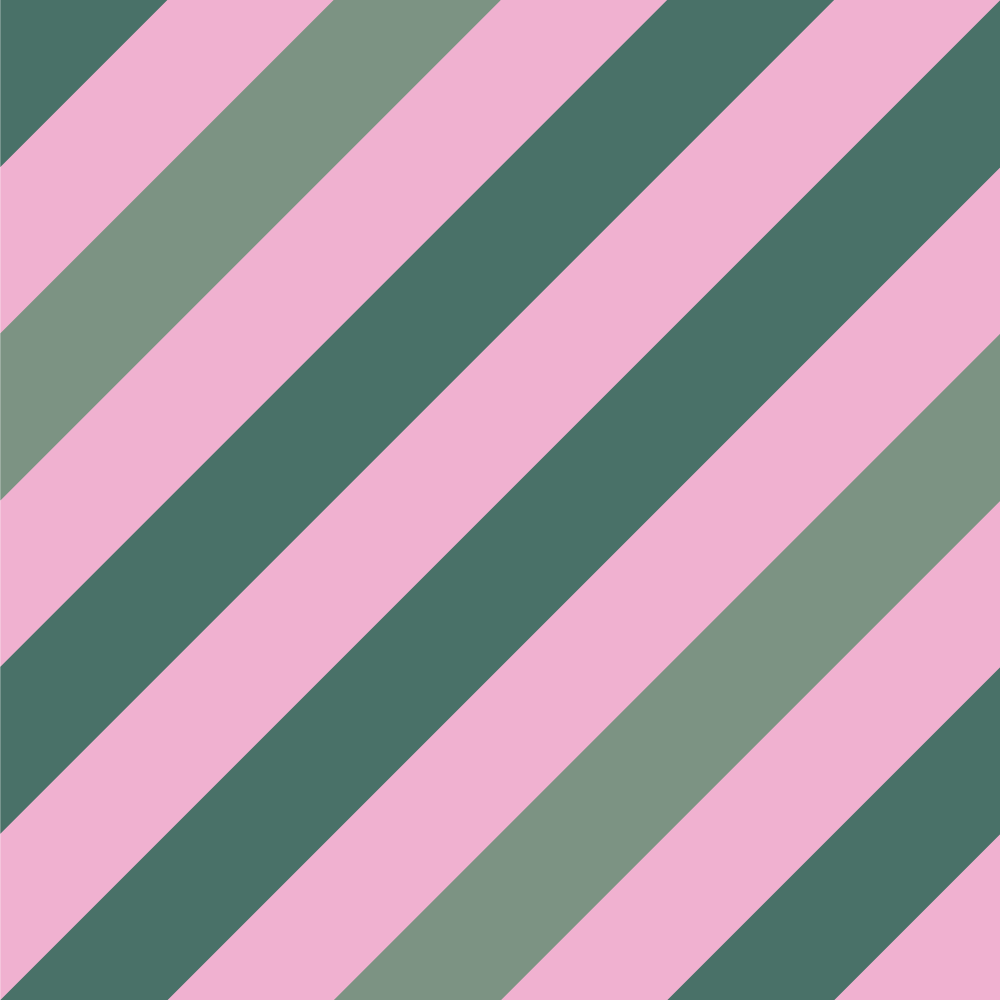 Grey and pink stripes striped vinyl rug - TenStickers