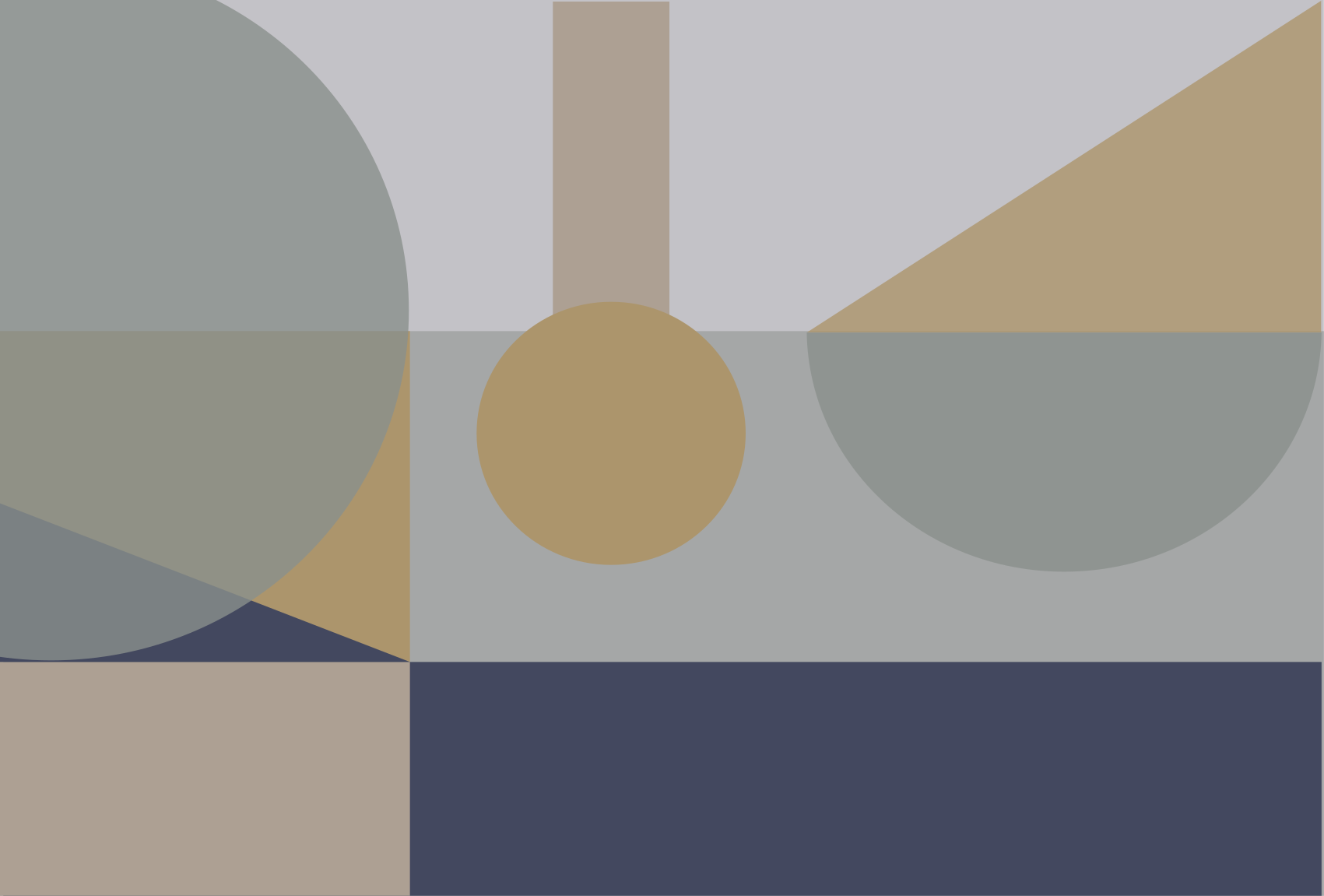 Abstract Geometric geometric vinyl rug - TenStickers