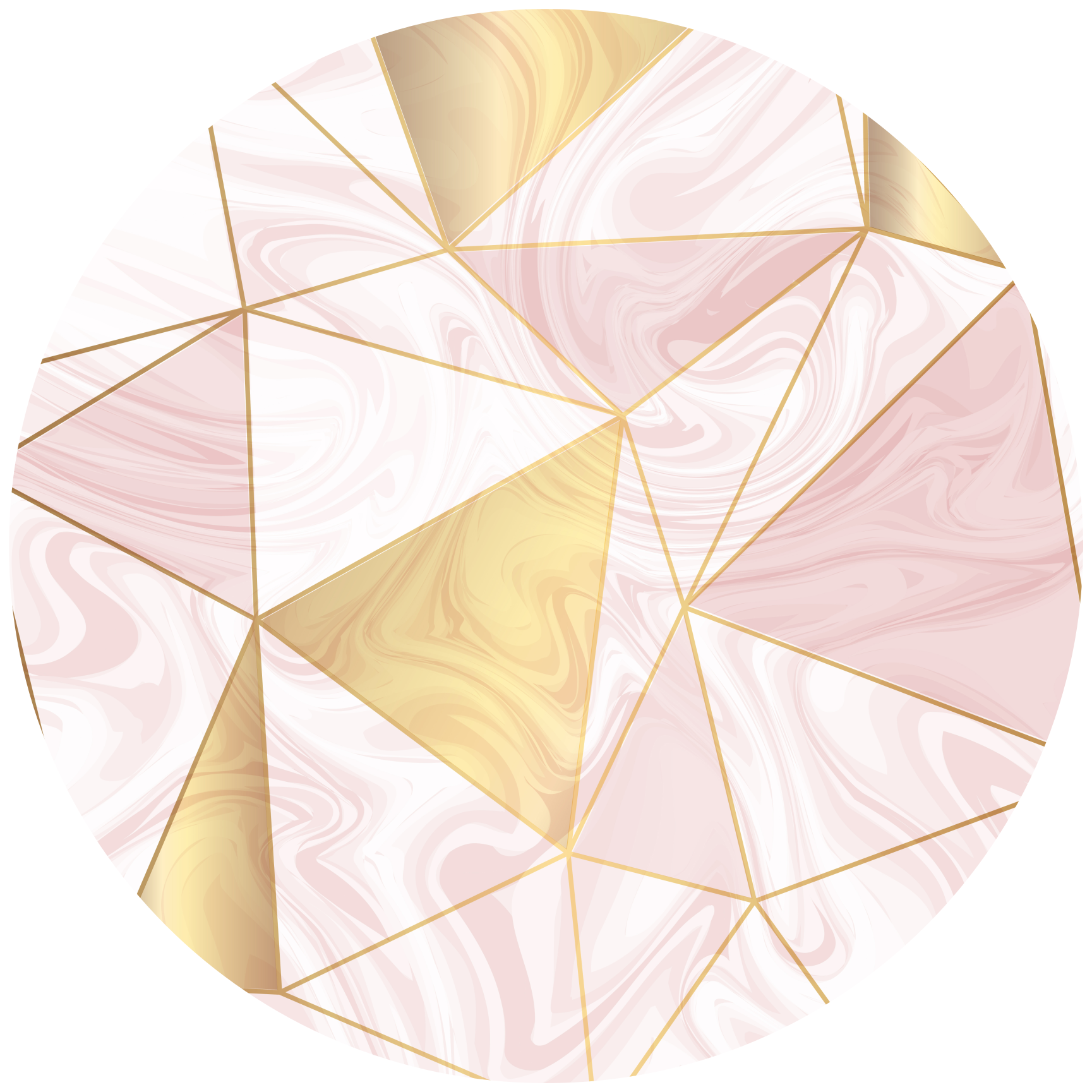 Geometric Pastel Mosaic geometric rugs - TenStickers